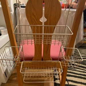 Brushed nickel Shower caddy